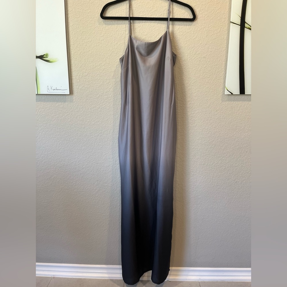 Banana Republic Dress, Fade Silver/Navy, Small